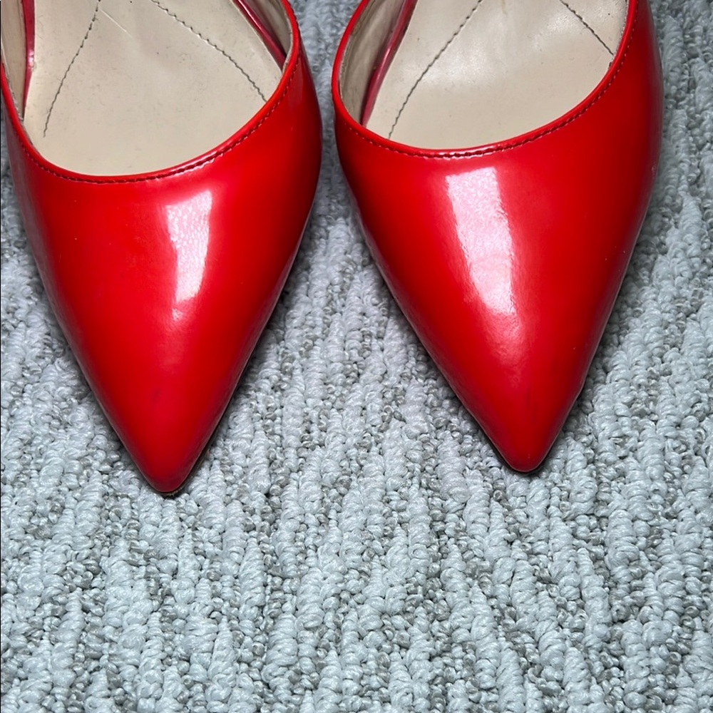 Elegant Leather‎ Heels size 7.5. Boutique 9. - Picture 3 of 12